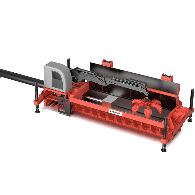 Мобильный автомобильный пресс-подборщик