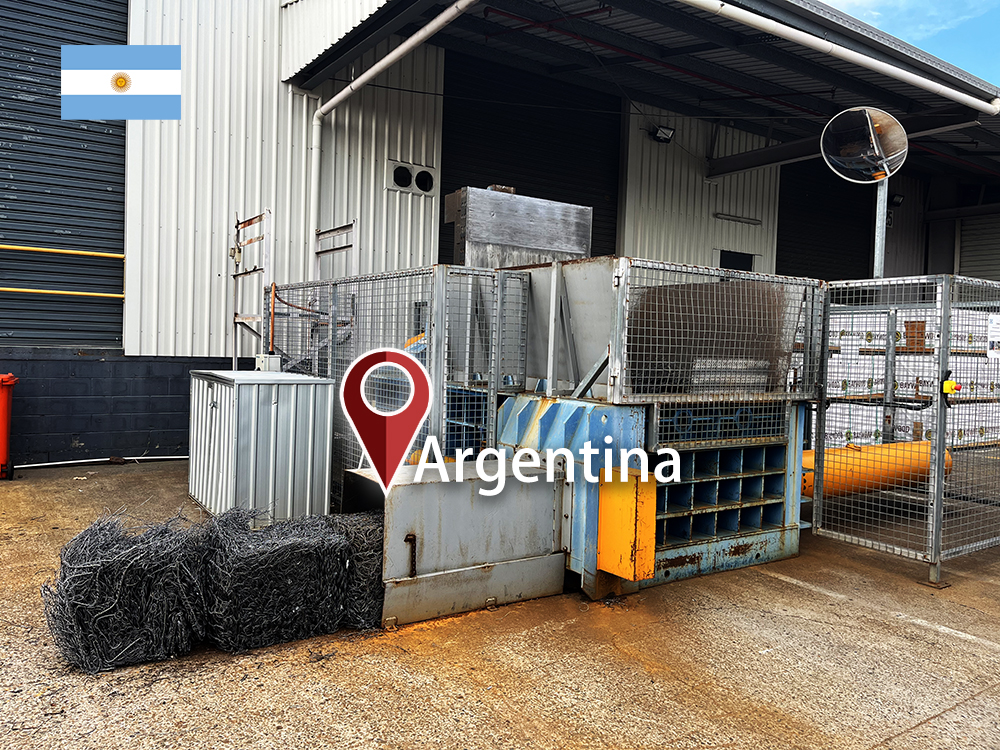 Аргентина: установлен ENERPAT уплотнитель металлолома для медной проволоки
