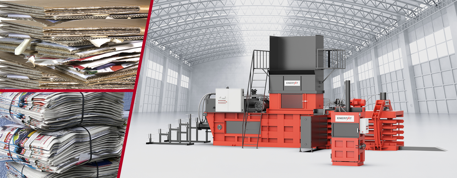 Горизонтальный пресс-подборщик с автоматической связью