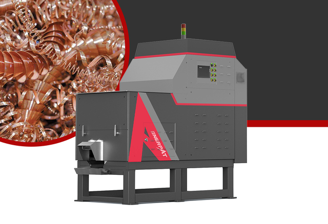 Машина для брикетирования металлолома BM-1090 для меди