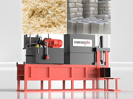 ENERPAT обеспечивает безопасность хорватского клиента с помощью машины для упаковки сена HBA-B140 для решений по переработке биомассы