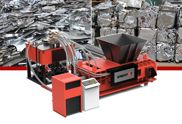 ENERPAT Пресс-подборщик стального лома для прессования металлолома