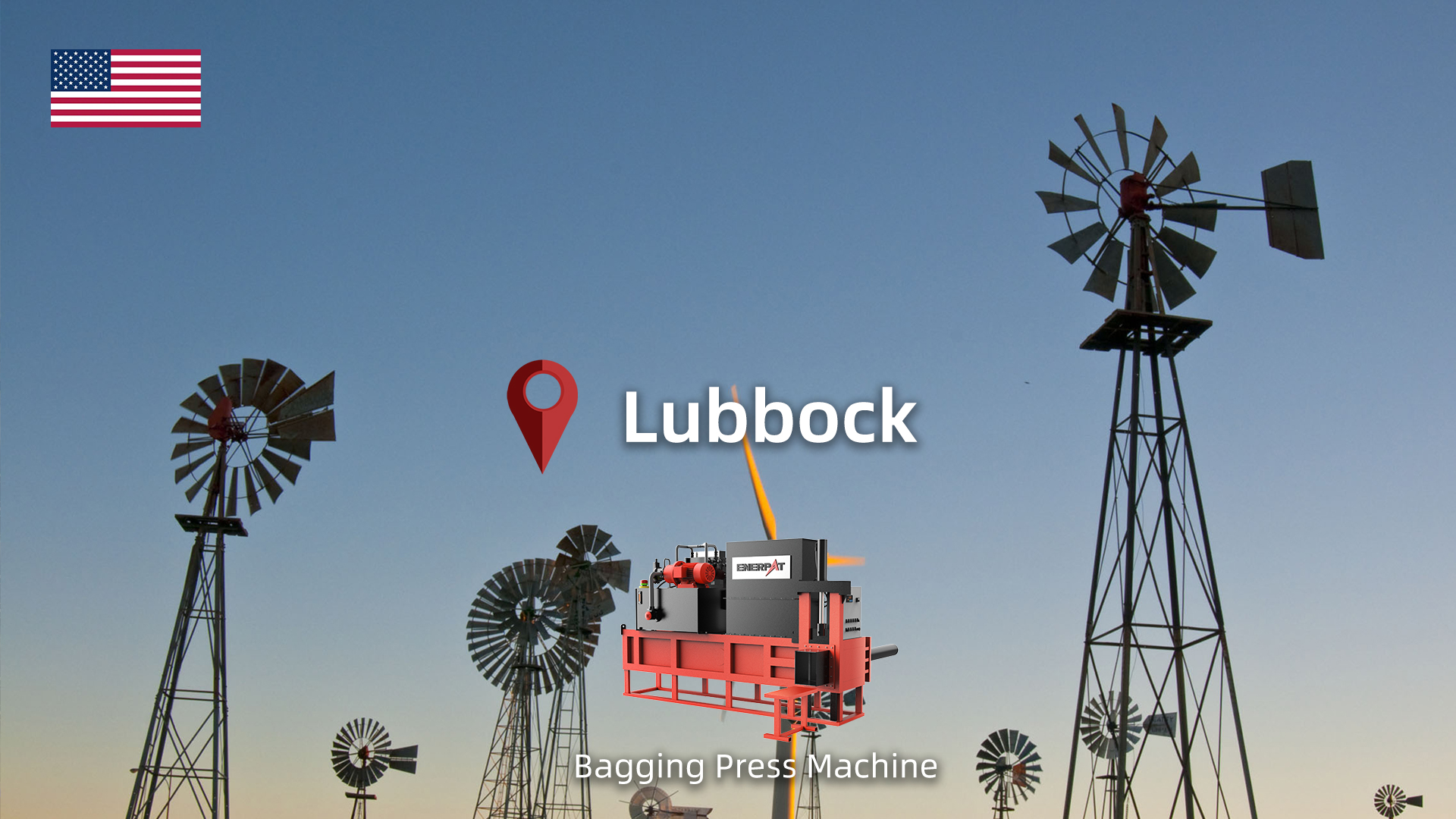 Лаббок, Техас: установлена ​​машина для расфасовки конопли ENERPAT