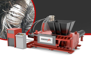 Пресс-подборщик для лома алюминия