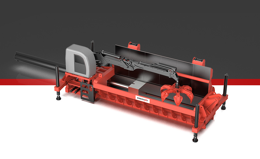 ENERPAT Мобильный автомобильный пресс-подборщик