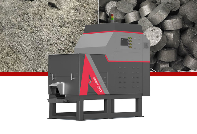 Уплотнитель алюминиевой стружки