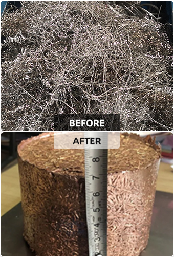 Медная стружка