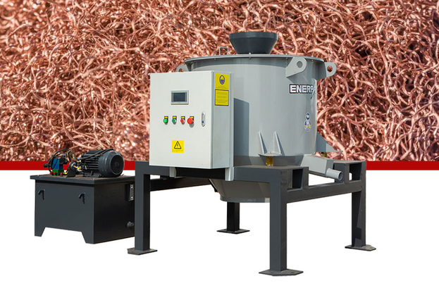 ENERPAT Промышленная центрифуга для медной стружки